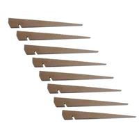 Tentharingen - 8x - stevig hout - 40 cm - Tentpennen van berkenhout - kamperen