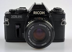 Ricoh XR 500 + Rikenon 50mm f/2.0 - Tweedehands
