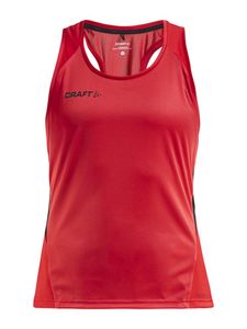 Craft 1908235 Pro Control Impact Singlet W - Bright Red/Black - L