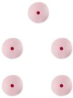 Durable Siliconen Kralen 12mm 5 stuks 749 Light Pink