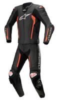 ALPINESTARS Missile V2 2PC Suit, 2-delig motorpak, Zwart-Rood Fluo