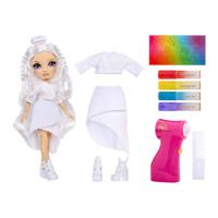 MGA Entertainment Rainbow high air brush & create modepop - purple eyes