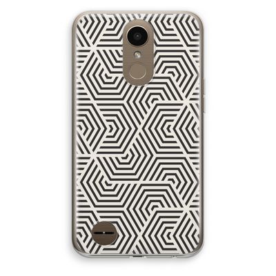 Magic pattern: LG K10 (2017) Transparant Hoesje