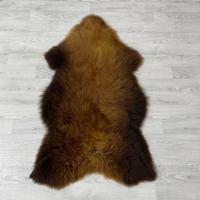 Schapenvacht Scandinavian bruin 120x75cm L - thumbnail