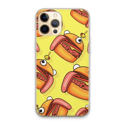 Hamburger: iPhone 13 Pro Max Transparant Hoesje