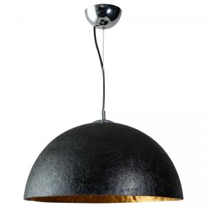 Mezzo tondo zwart-goud hanglamp 50cm