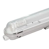 HOFTRONIC™ Ecoseries - LED TL armatuur 120cm IP65 - 6000K - 18W 3600lm (200lm/W) - Flikkervrij koppelbaar - T8 G13 fitting