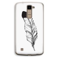 Pluim: LG K10 (2016) Transparant Hoesje Pluim: LG K10 (2016) Transparant Hoesje