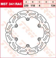 TRW Remschijf, remschijven voor de moto, MST341RAC