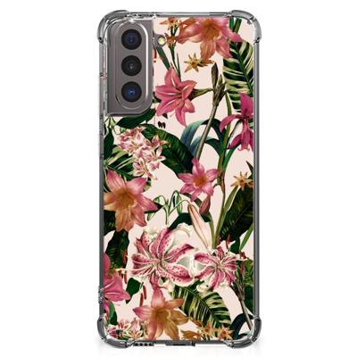 Samsung Galaxy S21 Case Flowers Samsung Galaxy S21 Case Flowers