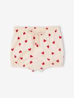Short voor babymeisje van mesh vanille