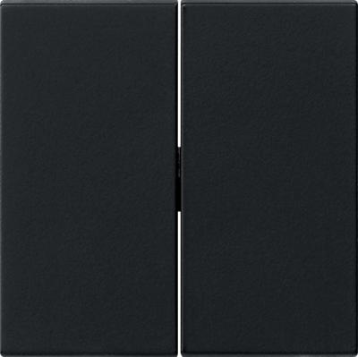 Gira 2-voudige schakelwip Systeem 55 mat zwart