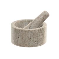 Keuken vijzel Home ESPRIT Marmer 12,5 x 12,5 x 7,5 cm