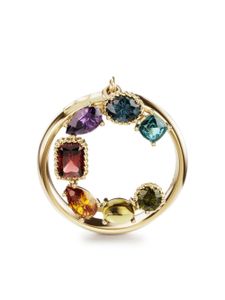 Dolce & Gabbana bague Rainbow Alphabet C en or 18ct