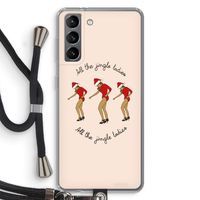 Jingle Ladies: Samsung Galaxy S21 Transparant Hoesje met koord