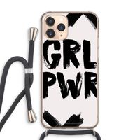 Girl Power #2: iPhone 11 Pro Max Transparant Hoesje met koord