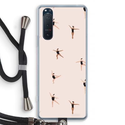 Dancing #1: Sony Xperia 5 II Transparant Hoesje met koord