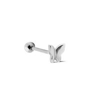 Karma Piercing Butterfly Plain | Zilver Karma Piercing Butterfly Plain | Zilver