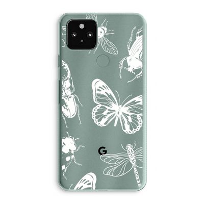Tiny Bugs: Google Pixel 5a 5G Transparant Hoesje