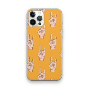 Rock: iPhone 12 Pro Max Transparant Hoesje