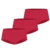 Ten Cate Secrets Midi Slip 3-pack Rood-L Ten Cate Secrets Midi Slip 3-pack Rood-L