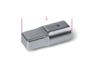 Beta 659/16 Adapter met rechthoekige insteek van (9x12 mm) en aandrijf van (14x18 mm) - 006590816 006590816