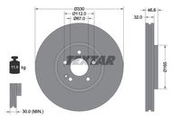 Textar Remschijf 92181903 - thumbnail