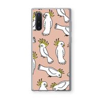 Papegaai: Samsung Galaxy Note 10 Transparant Hoesje