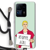 Gimme a call: Xiaomi Mi Mix 4 Transparant Hoesje met koord