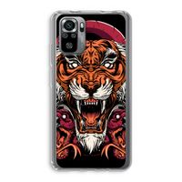 Tiger and Rattlesnakes: Xiaomi Redmi Note 10S Transparant Hoesje