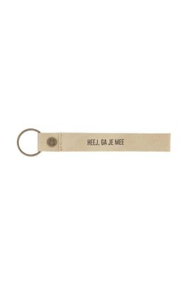 Zusss Sleutelhanger Heej Ga Je Mee Zand
