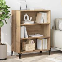 Dressoir artisanaal eikenkleurig 32,5 x 69,5 x 90 cm