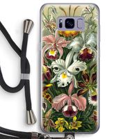 Haeckel Orchidae: Samsung Galaxy S8 Transparant Hoesje met koord