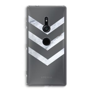 Marmeren pijlen: Sony Xperia XZ2 Transparant Hoesje