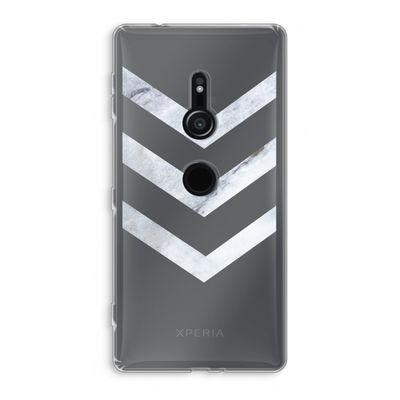 Marmeren pijlen: Sony Xperia XZ2 Transparant Hoesje
