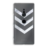 Marmeren pijlen: Sony Xperia XZ2 Transparant Hoesje