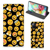 Samsung Galaxy A71 | Hoesje met Magneet | Emoji