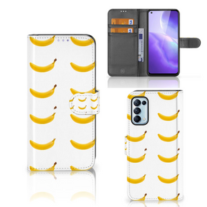 OPPO Find X3 Lite Book Cover Banana