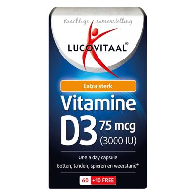 Lucovitaal Vitamine D3 75mcg 80Capsules