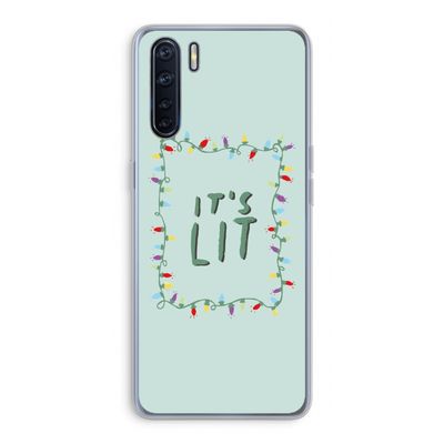 It's Lit: Oppo A91 Transparant Hoesje