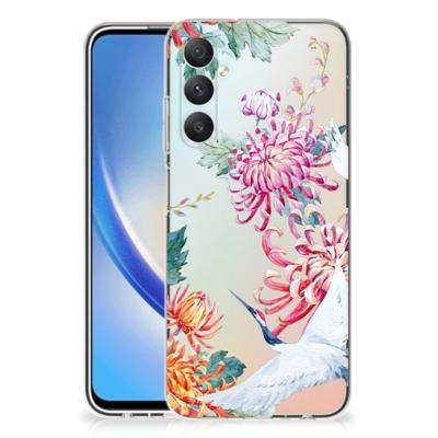 Samsung Galaxy A05S | TPU Hoesje | Bird Flowers