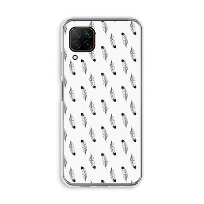 Pluimen: Huawei P40 Lite Transparant Hoesje