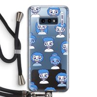 Gezichtjes: Samsung Galaxy S10e Transparant Hoesje met koord