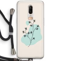 Love your petals: OnePlus 6 Transparant Hoesje met koord