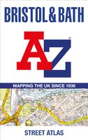 Wegenatlas - Stadsplattegrond Bristol and Bath Streetatlas | A-Z Map Company - thumbnail