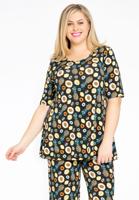Yoek Tuniek flare FRUITY | Zwart | Maat 58/60