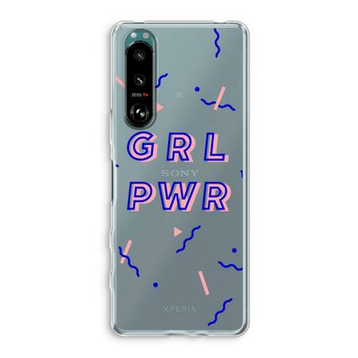GRL PWR: Sony Xperia 5 III Transparant Hoesje