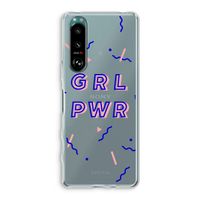 GRL PWR: Sony Xperia 5 III Transparant Hoesje