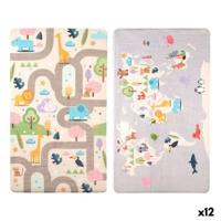 Kinderdeken Gift Decor dieren 140 x 0,6 x 80 cm Multicolour (12 Stuks)