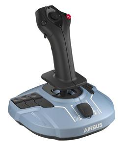 Thrustmaster TCA Sidestick Airbus edition Zwart, Blauw Joystick PC